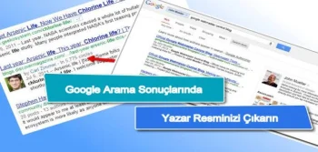 Google Arama Sonuçlarında Yazar Resminizi Çıkarın